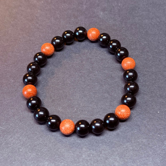 ONYX Kugelarmband SHINY