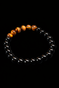 ONYX Kugelarmband Tigerauge
