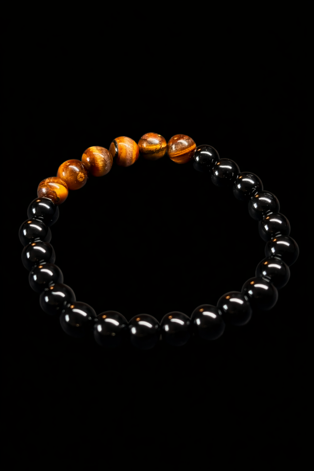 ONYX Kugelarmband Tigerauge